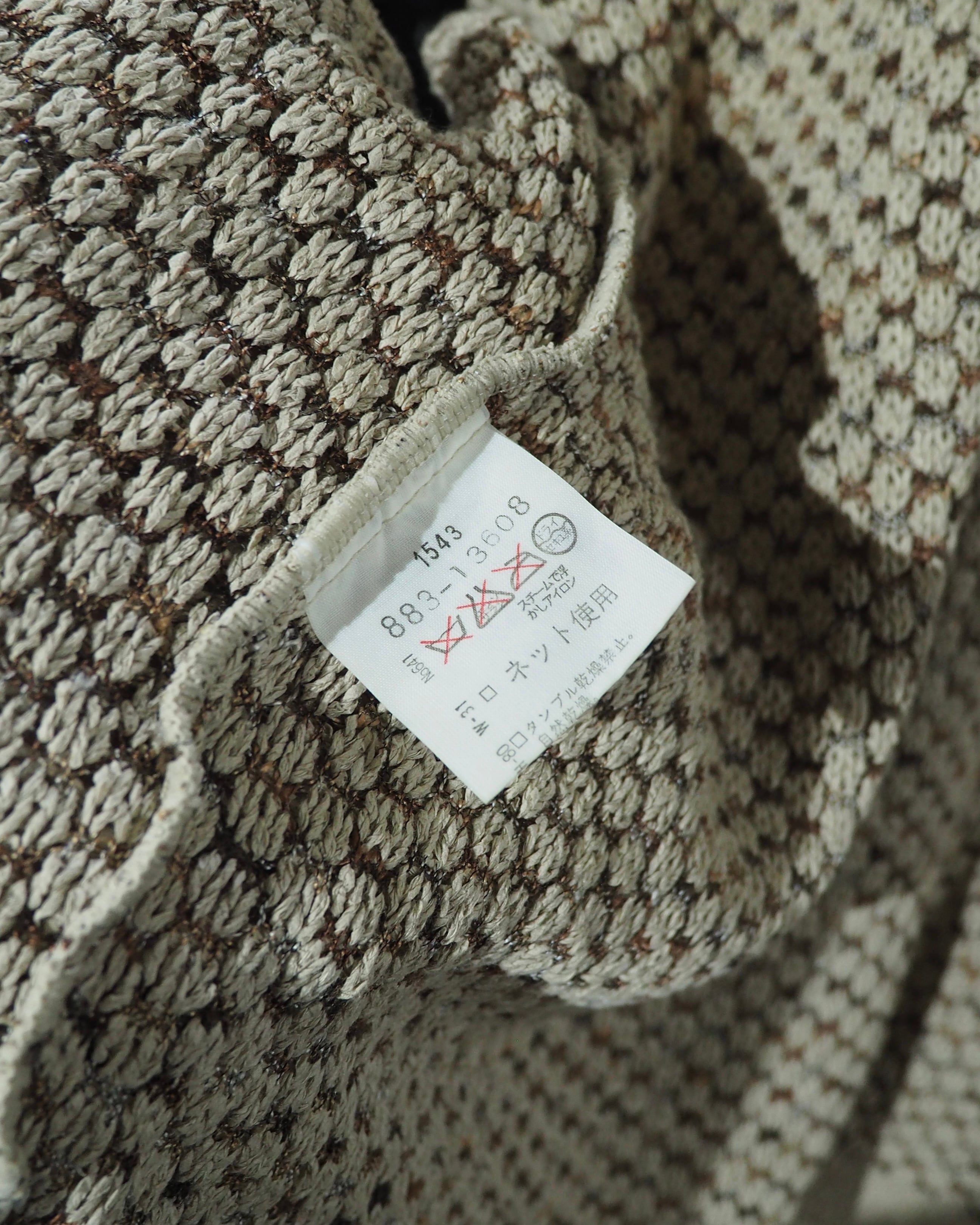1990s " santa fe " Low gauge knitting vintage SS Tee