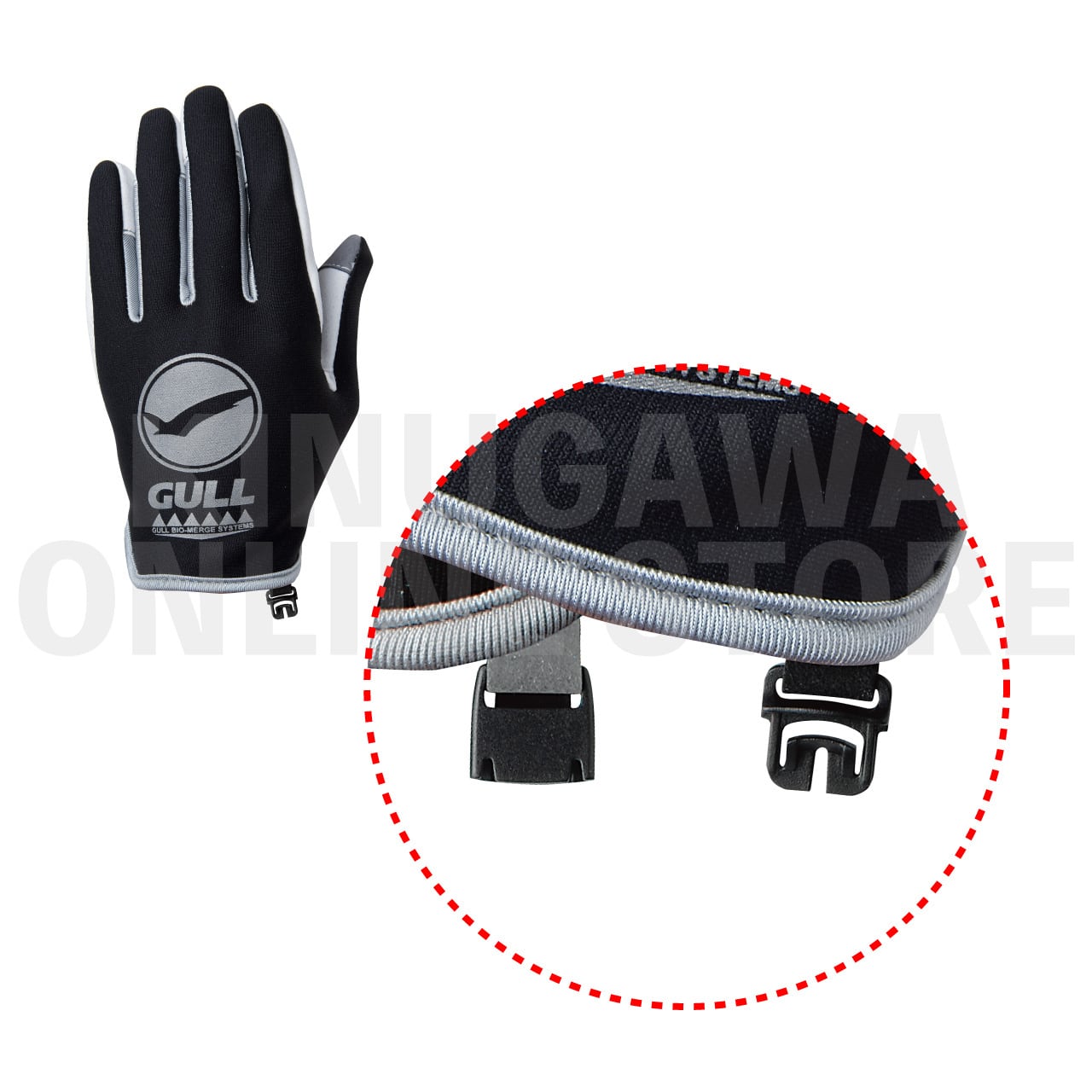 SPグローブショート ウィメンズ GULL ガル ダイビンググローブ