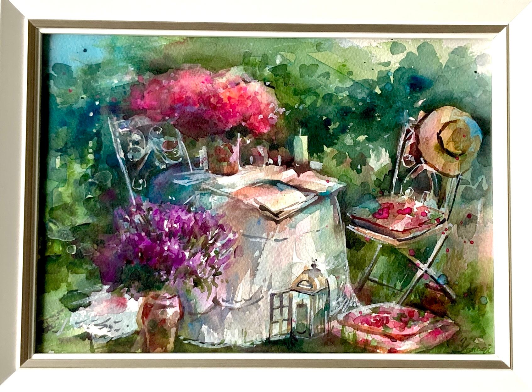 水彩画 原画 GARDEN | yanagi