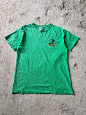 PIZZA OF DEATH/I Won't Turn Off My Radio Tour Tee/2015年/M/Ken Yokoyama/ツア－Tシャツ/メロコア/バンド/グリ－ン/ピザ・オブ・デス