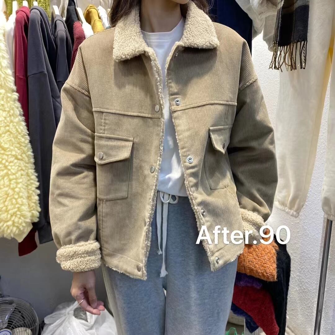 コーデュロイボアジャケット　AJ33167-5108