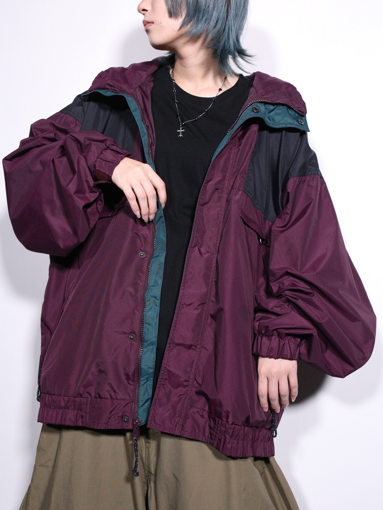 "Colombia" poison coloring mountain jacket - 3