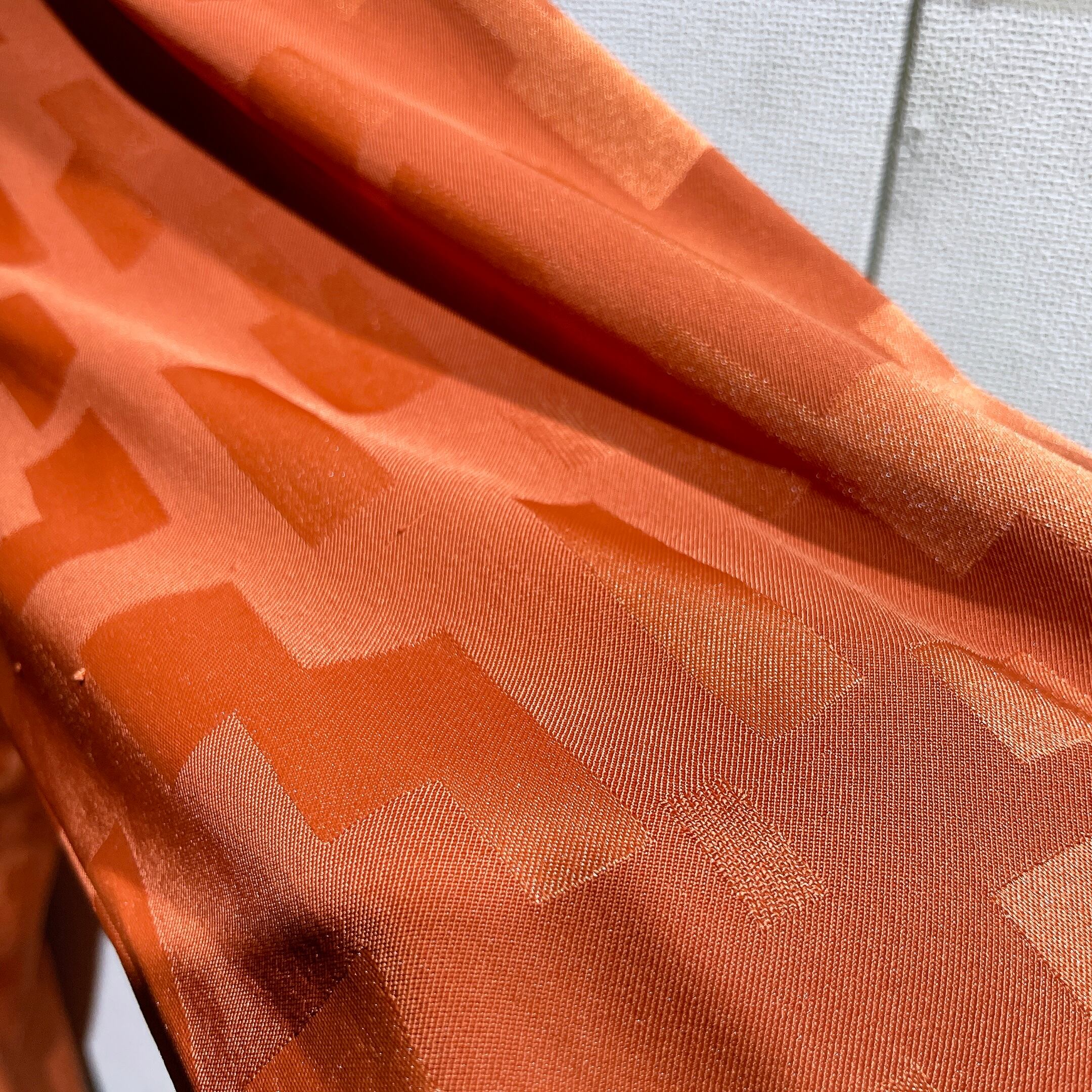 1990s ” smash ” Random Block printed Over silhouette open collar shirt (made in Usa)