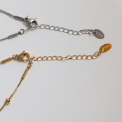 stainless grain necklace 03 SN055