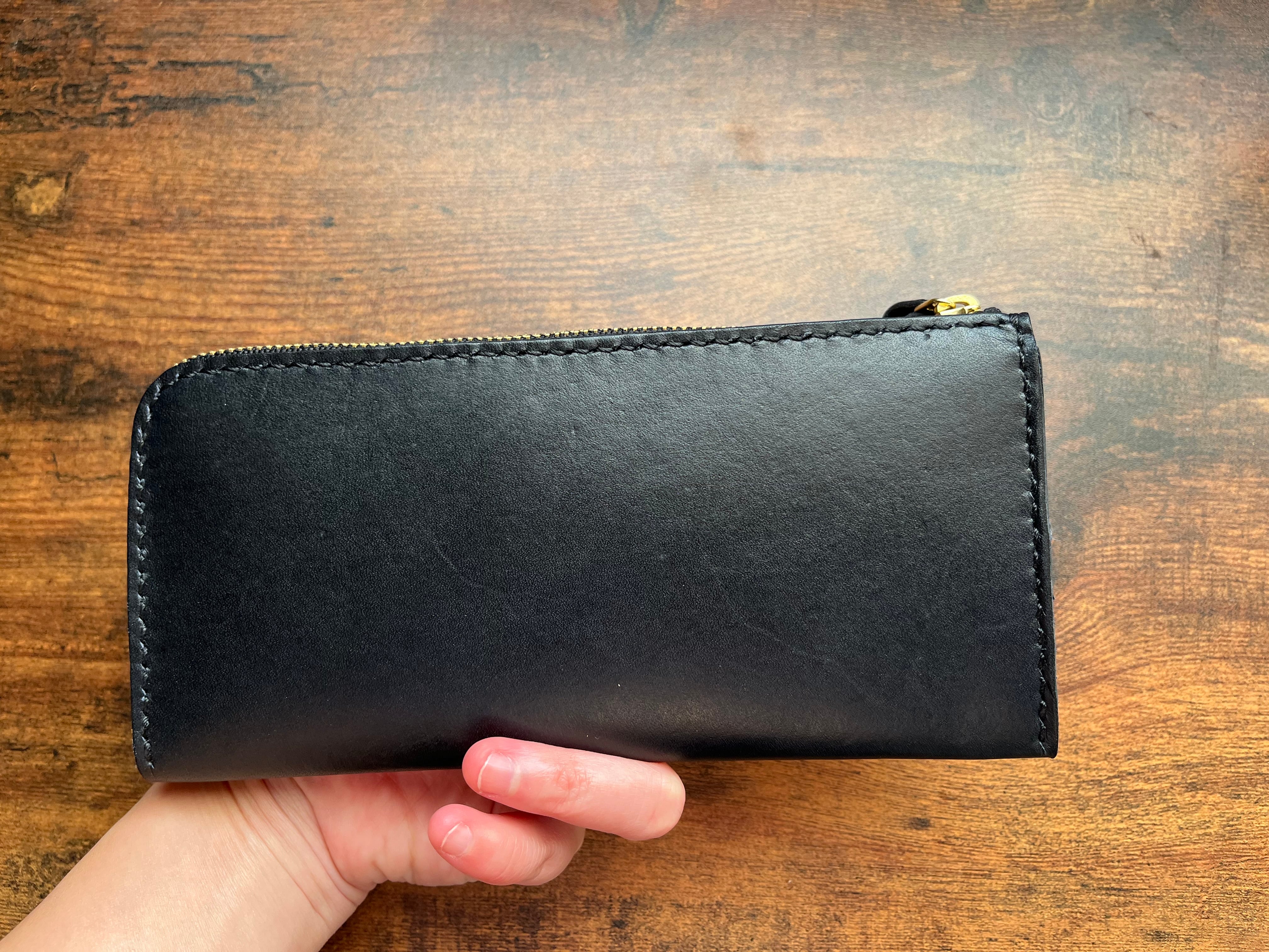 JUNE様　かさばらない長財布　L字ファスナー長財布　ハンドメイド 財布手作り l 字 長 財布 JUNE様 かさばらない長財布 L字ファスナー長