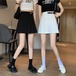 ✞ スカート きれいめ☆♥カワイイ♥プリーツAライン ステッチ ✞ゴスロリ SM ミリ 甘ロリ クラロリ 和ロリ エレガント 黒ロリ 姫ロリ 華ロリ BB-BB4400274
