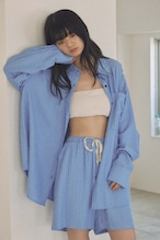 DU260507 Stripe Short Pants【set up可】