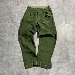 60-80s スウェーデン軍 実物 M-59 フィールドパンツ C50 w28