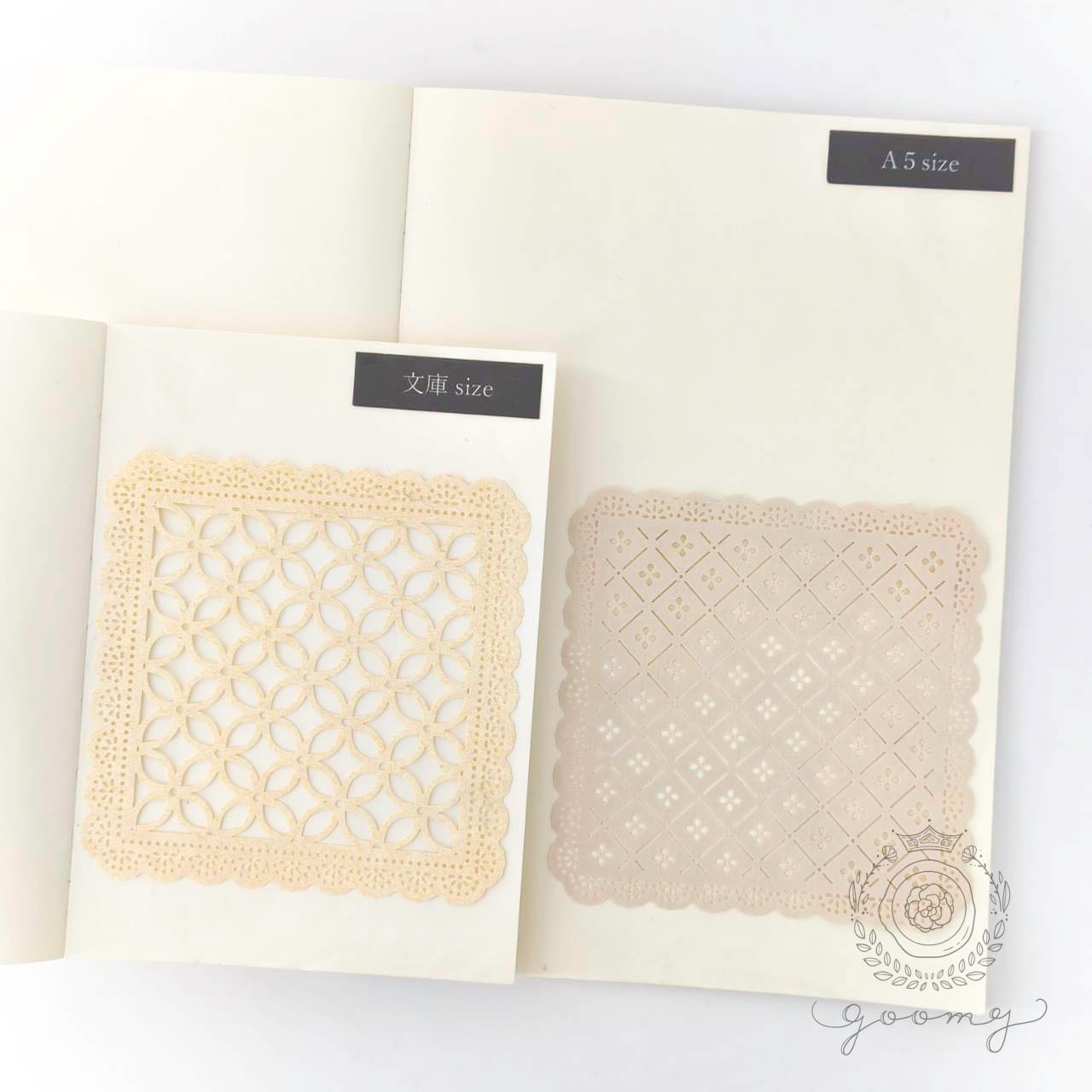 [MEE1] STUDIOMEE デザインペーパー デザインペーパー フラール レース A4判 10枚入 | ササガワオンライン