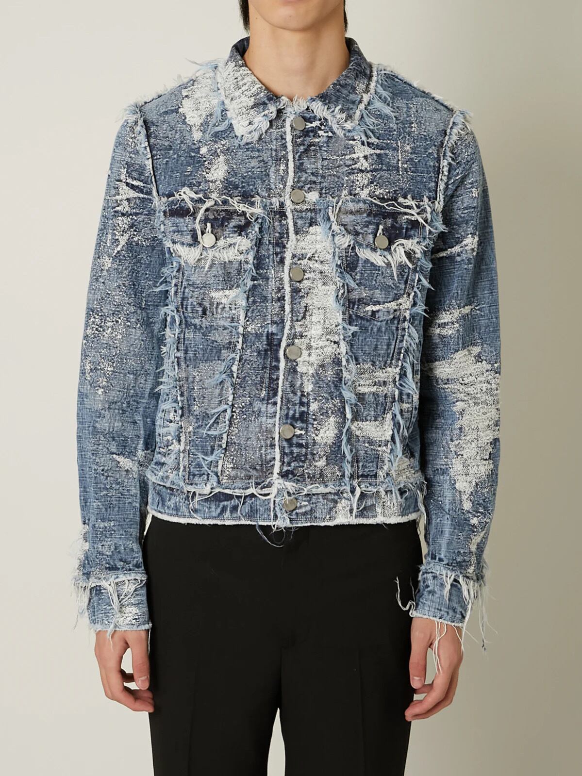 24AW】TAAKK 3RD TYPE DENIM JACKET (INDIGO CHEMICAL) TA24AW-BL051