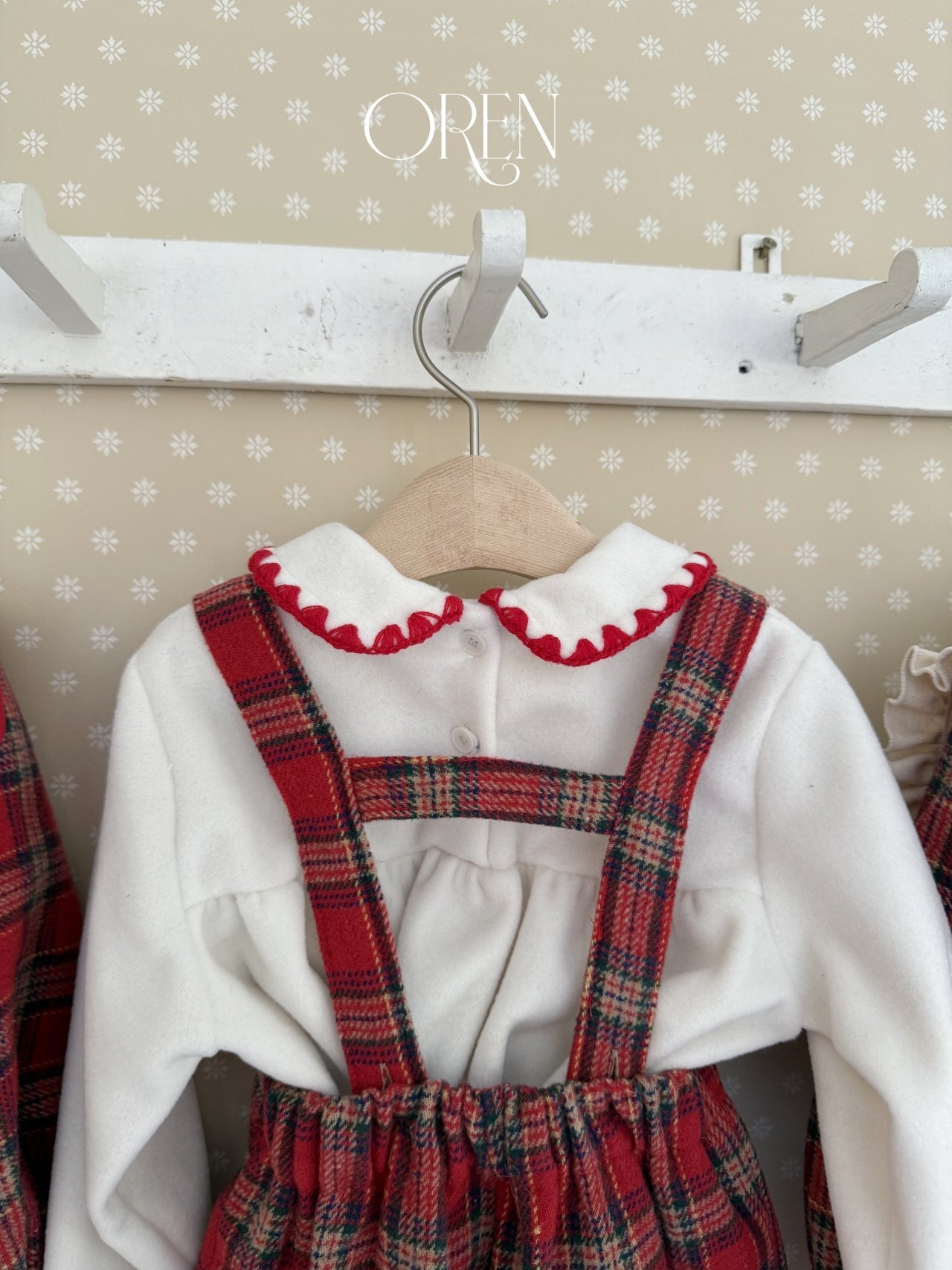 Oren X-mas［取寄］eve check overall