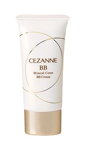 セザンヌ ミネラルカバーBBクリーム 00 明るいベージュ系 30g ハイカバー クリームタイプ ウォータープルーフ