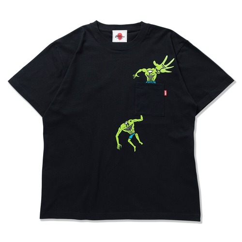 【PUNK DRUNKERS】パンクドランカーズ / ポケットにモンスターTEE (BLACK)