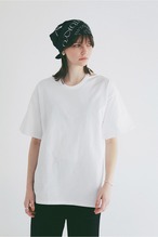 CLANE W FACE NOTCHED RIB OVER TOPS 3色展開