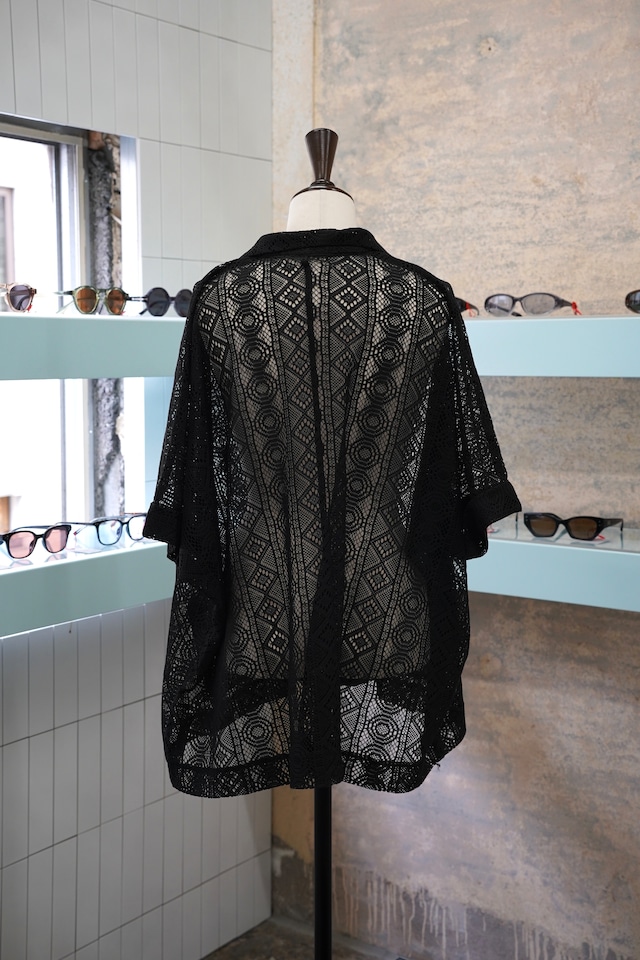 LACE DOLMAN SHORT SLEEVE JACKET