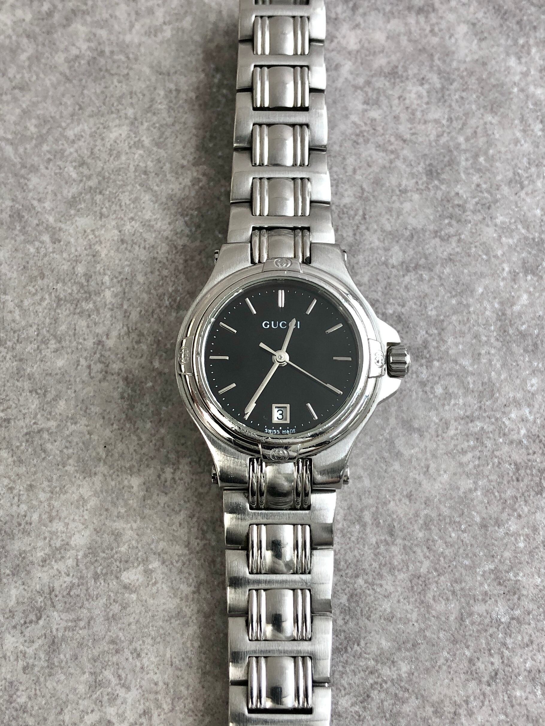 GUCCI グッチ 腕時計 シルバー ステンレススチール クウォーツ 9040L