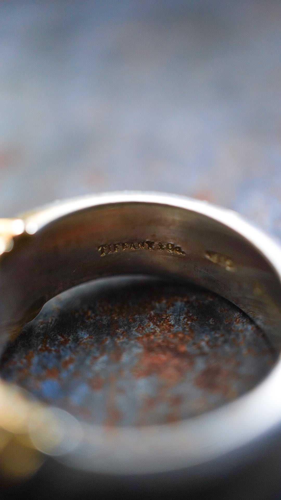 VINTAGE】TIFFANY&Co. ティファニー サークル リング 《シルバー VINTAGE】TIFFANY&Co. ティファニー サークル リング 《シルバー