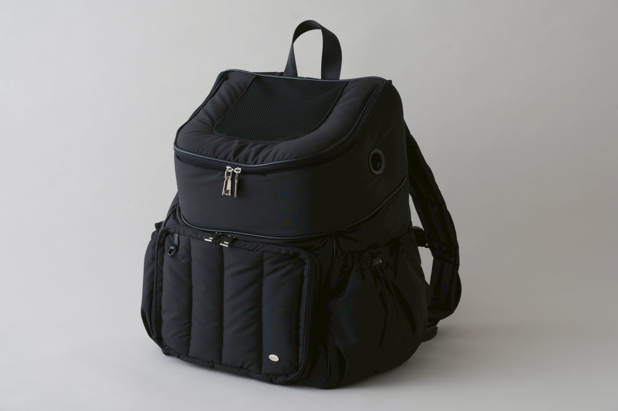 FuFu フワモコリュックキャリー Lサイズ ブラック | Milla Noue ミラヌー