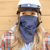 ROBIN FACEMASK /インディゴデニム ブルー