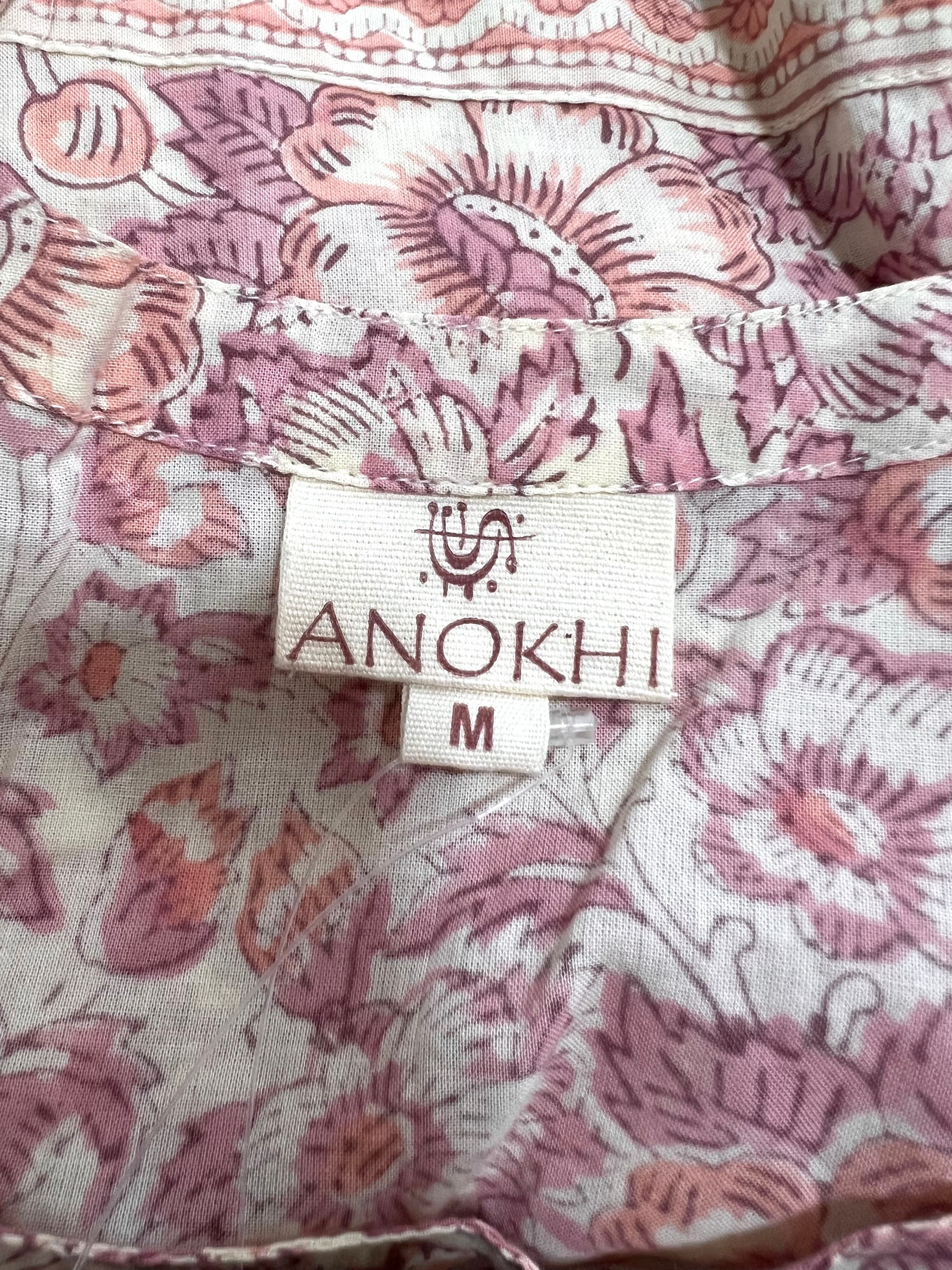 ANOKHI ルームウェア ピンクフラワー(ノースリーブ) | sirsi