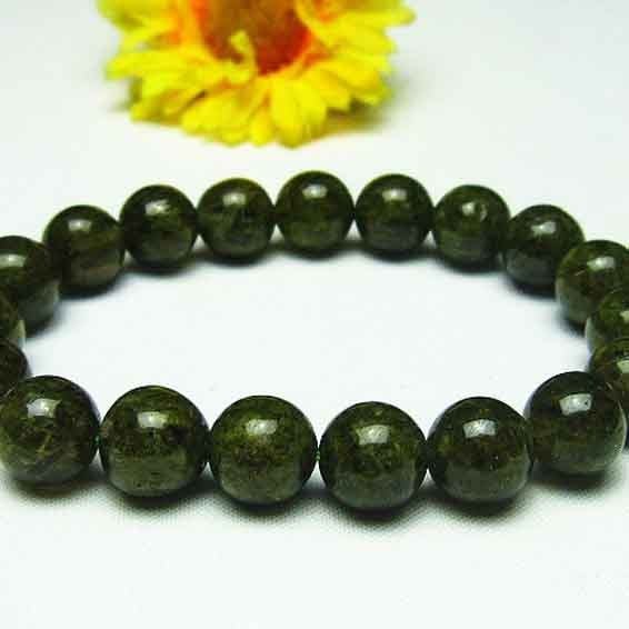 グリーンエピドート ブレスレット 10mm [M便 1/10] 211-2141