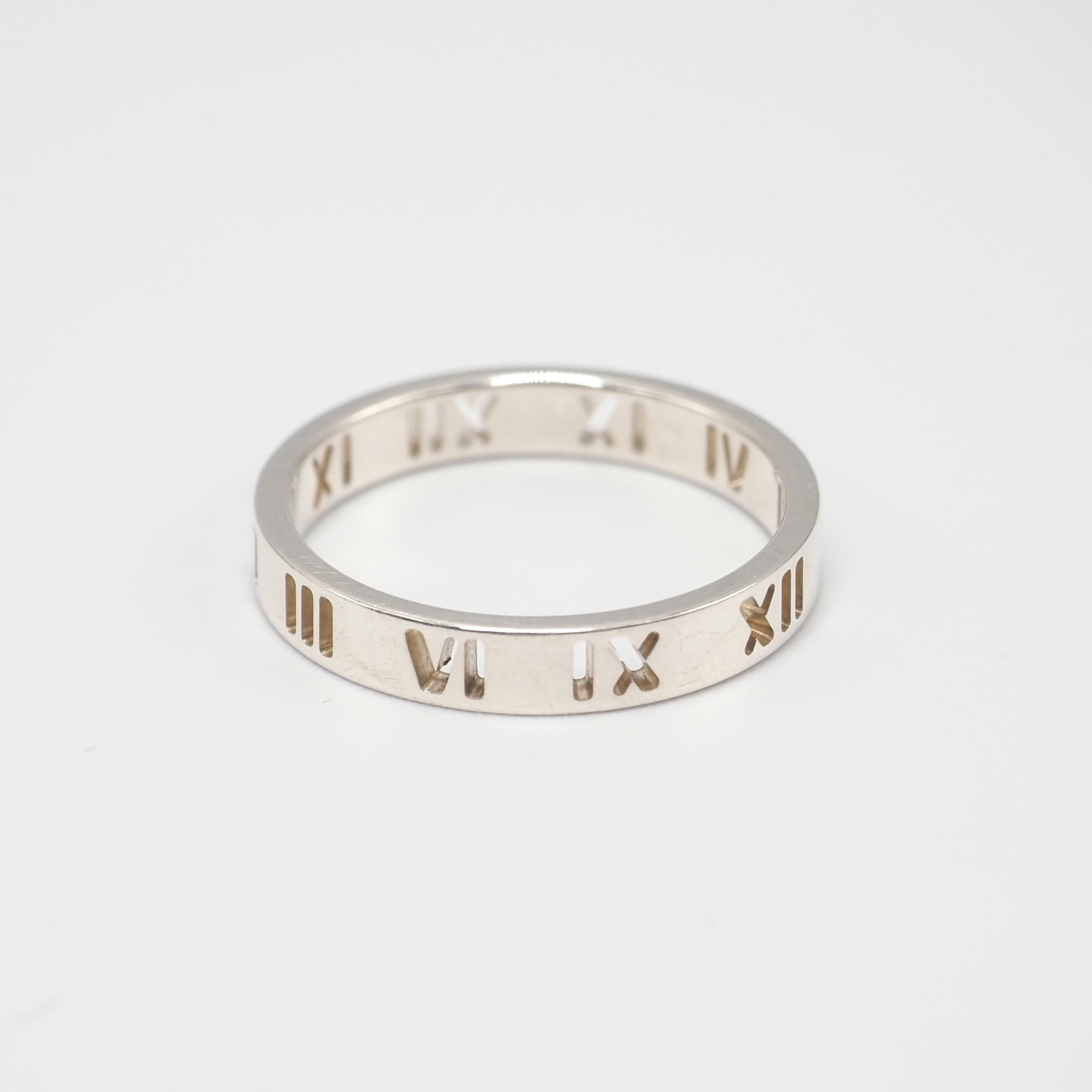 2/25掲載 Tiffany&Co. 約19号 アトラスリング シルバー925 ティファニー