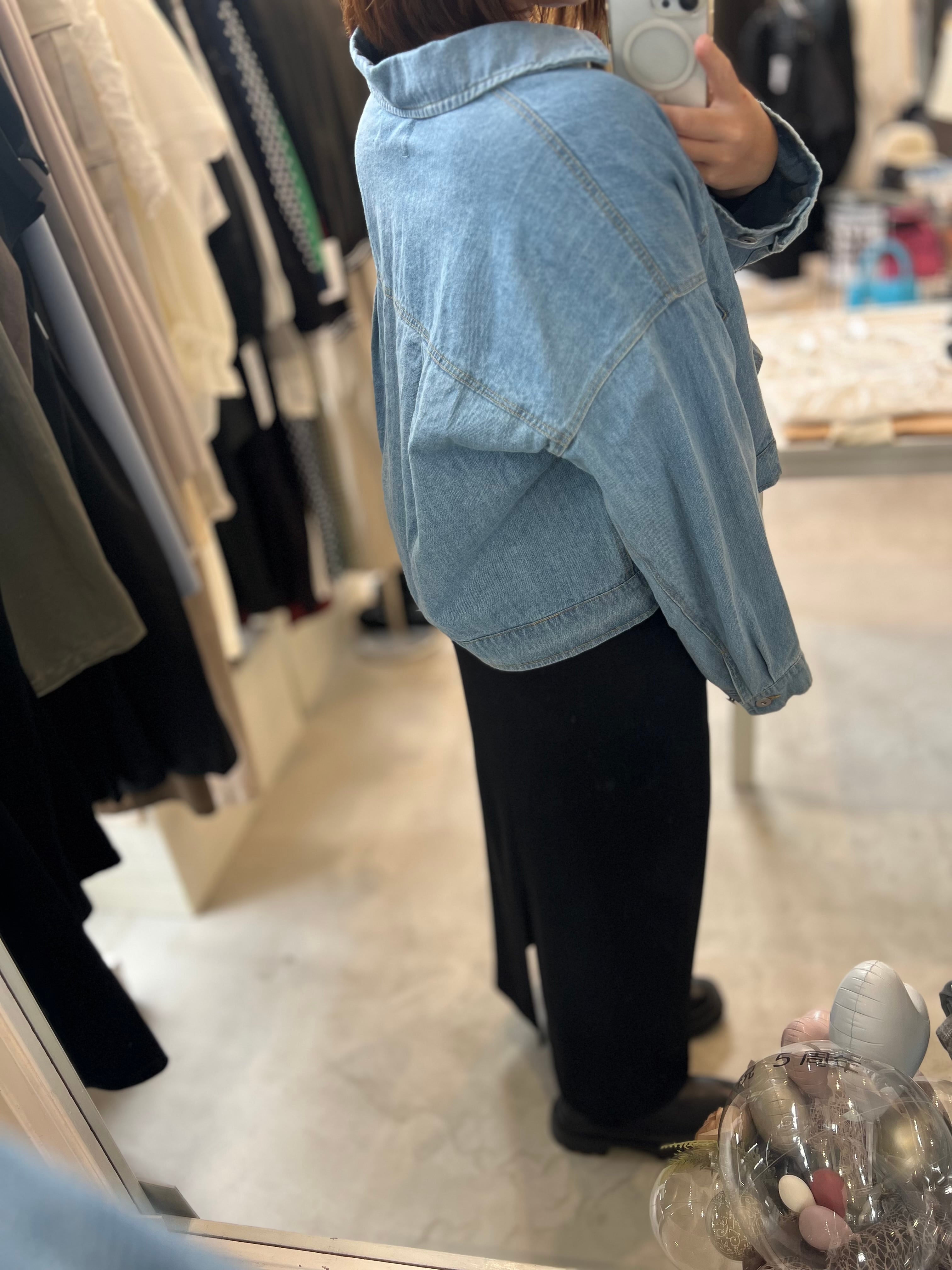 【SELECT】オーバーサイズデニムジャケット 32-0143