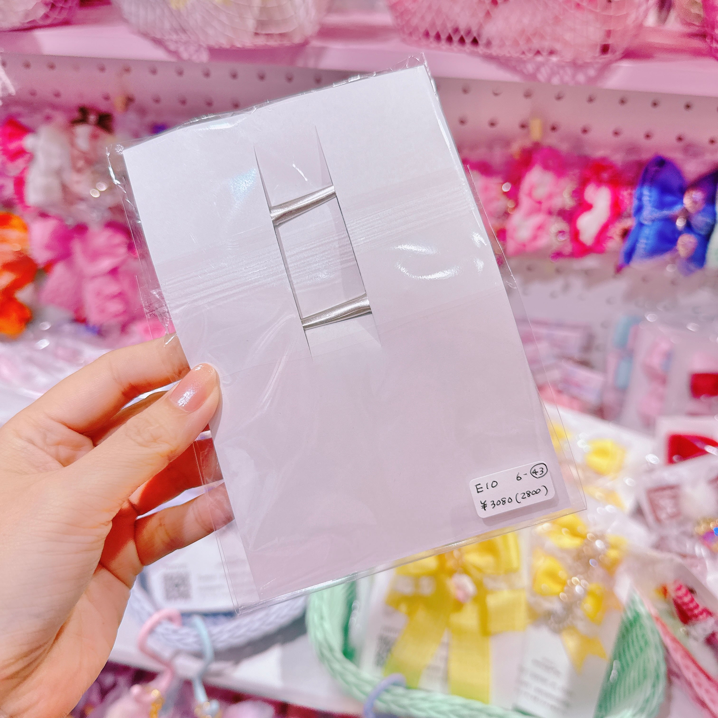 【E10】6-43ツインヘアクリップ