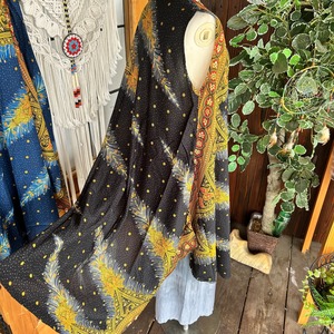 ゆったりペイズリー柄ワンピース