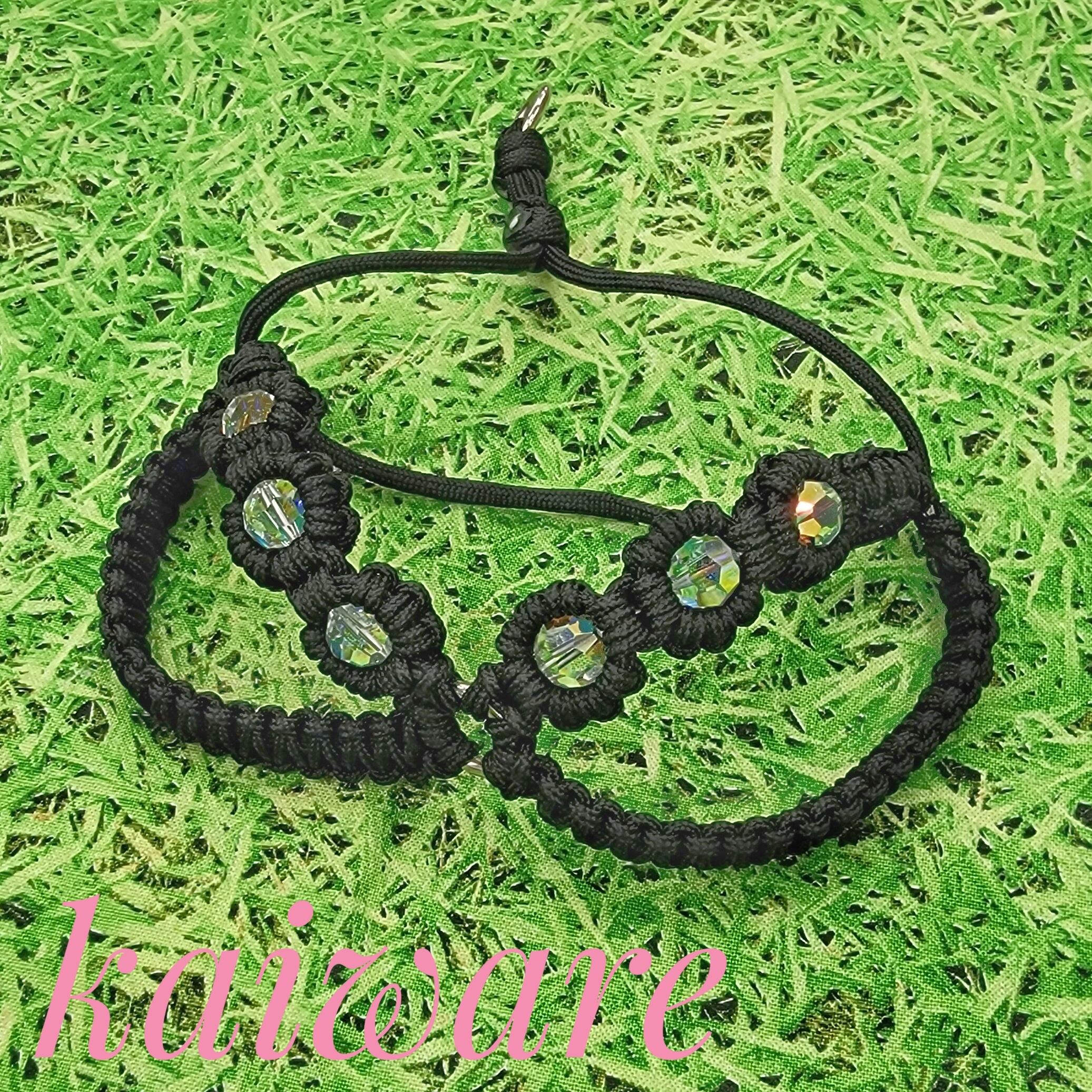 パラコードリード 大型犬 中型犬 ダブルハート編みリード | 首輪職人