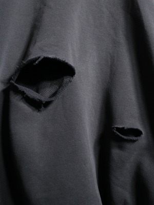 REMAKE / ”carhartt” 肋骨 skull motif punk design XXL zipup foodie