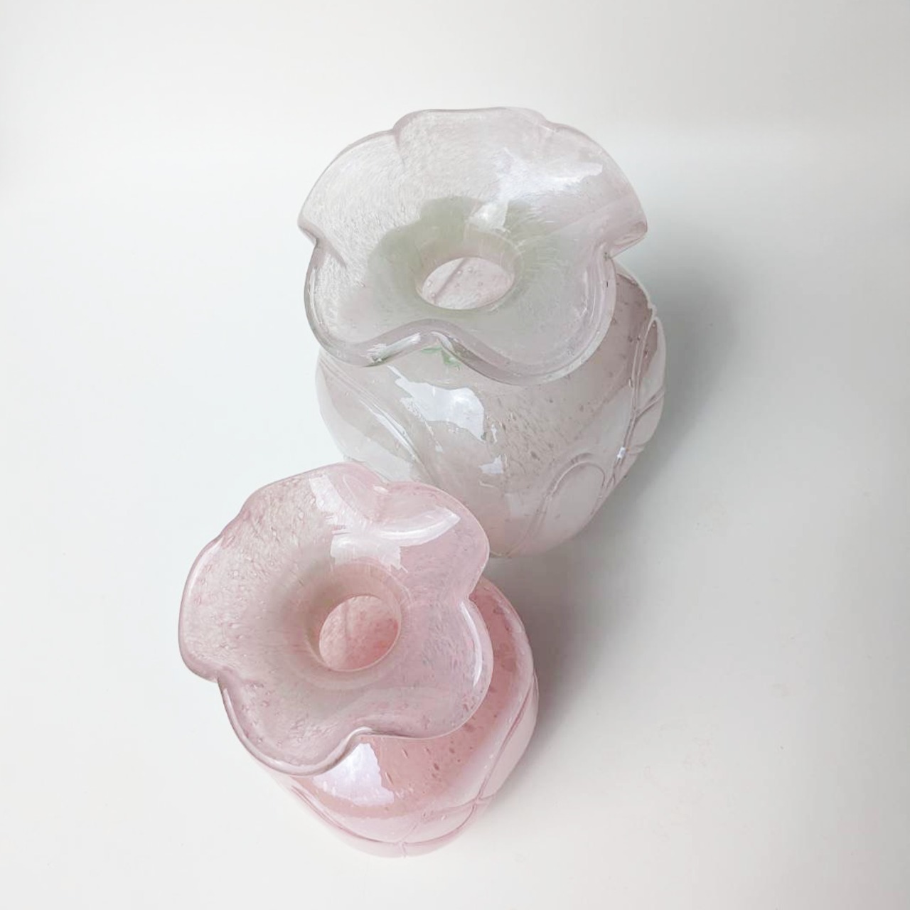 flower vase 【pink ribbon ﾋﾟﾝｸﾘﾎﾞﾝ】【Sサイズ】花瓶／フラワーベース - 8