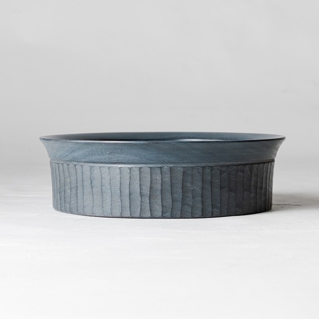 ［吉田 欣司］10.角盆（黒）