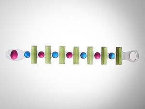 Hi Lands Bracelet   Blue, Green And Pink  /  CORSARI JEWELS