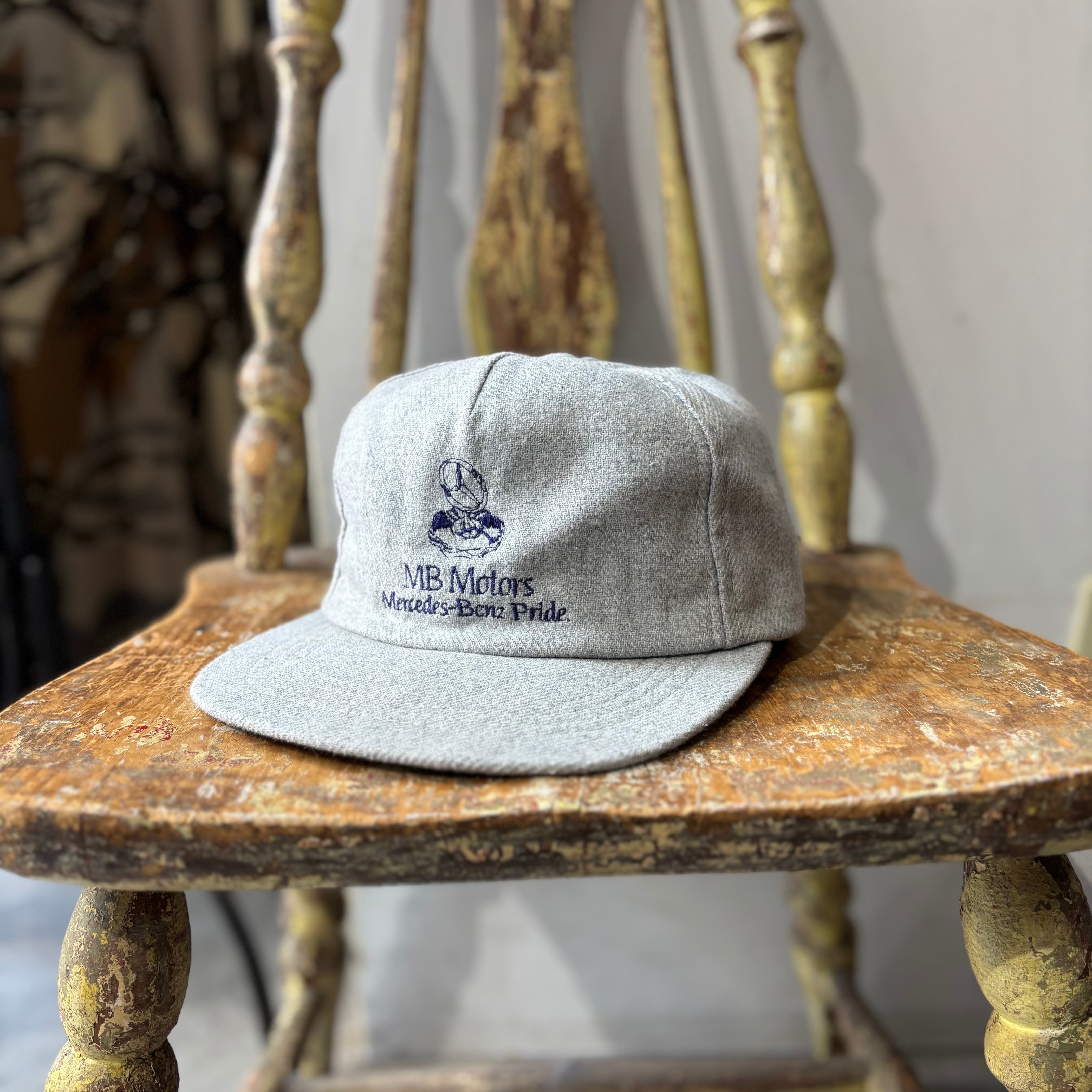 90s Mercedes Benz "Pride." wool cap【仙台店】