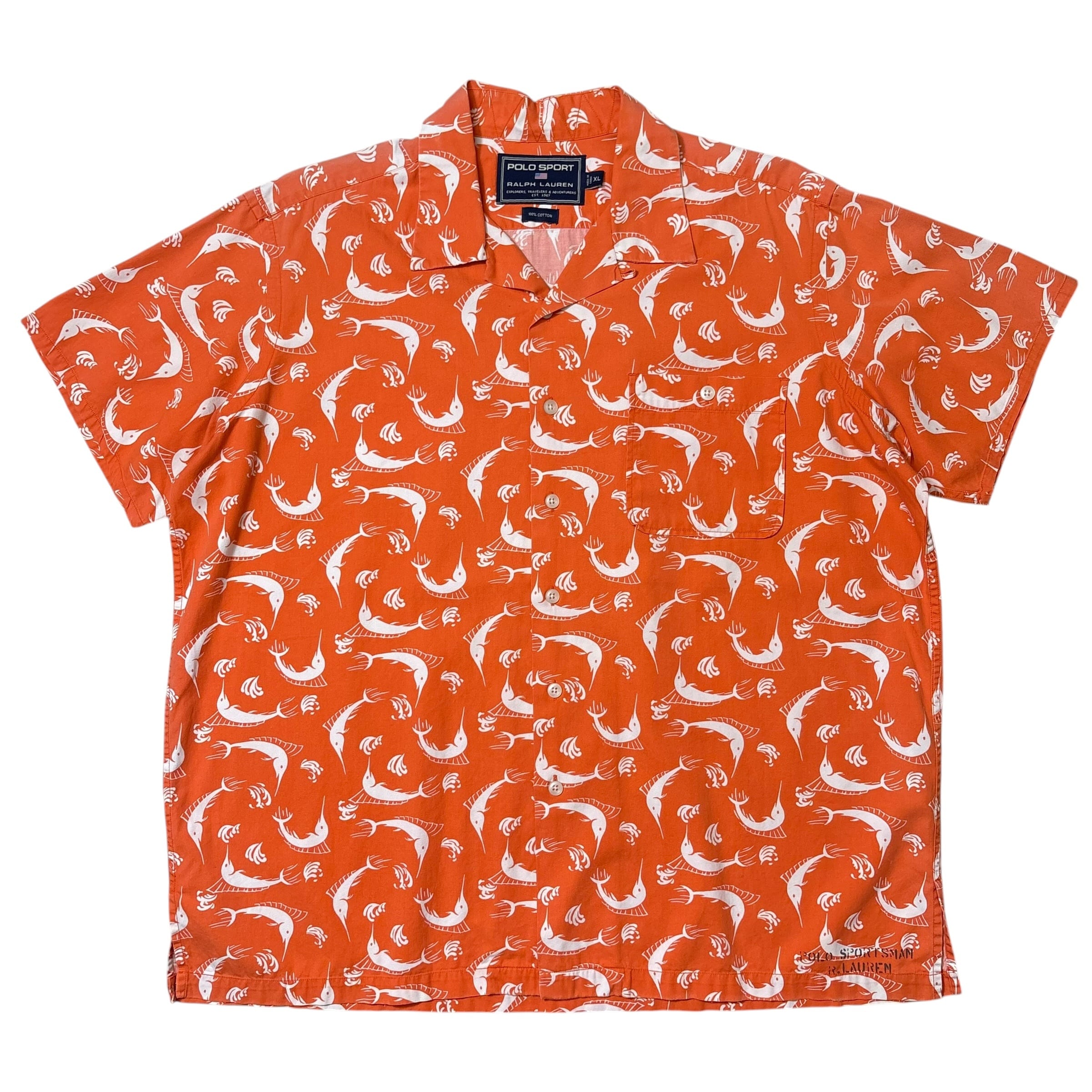 ラルフローレン BONNARD 総柄 柄シャツ 菱形 シルク リネン L Polo by Ralph Lauren ラルフローレン BONNARD 総柄 柄シャツ 菱形