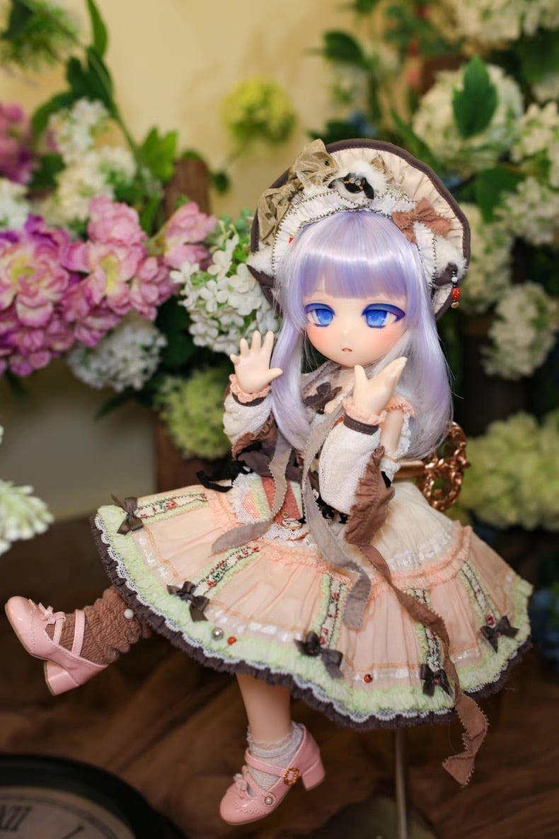 ドール用ゼンマイパーツ（ホワイト）（1/4. 1/3共通）【Angell Whisper