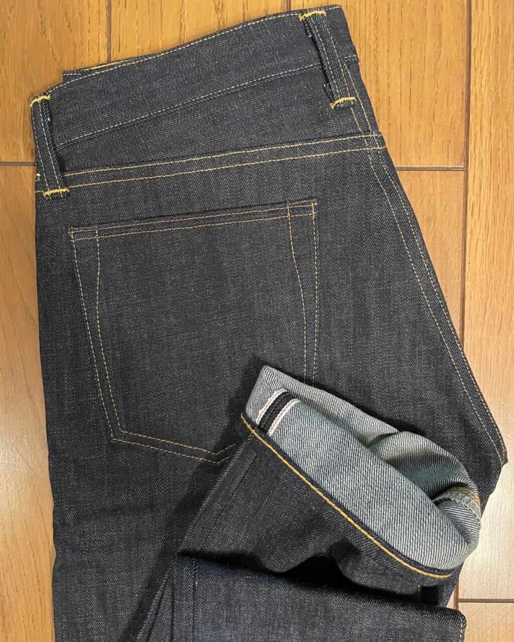 NOS(新古品) アメリカ製 RRL SLIM NARROW セルビッジ 希少コーンデニム