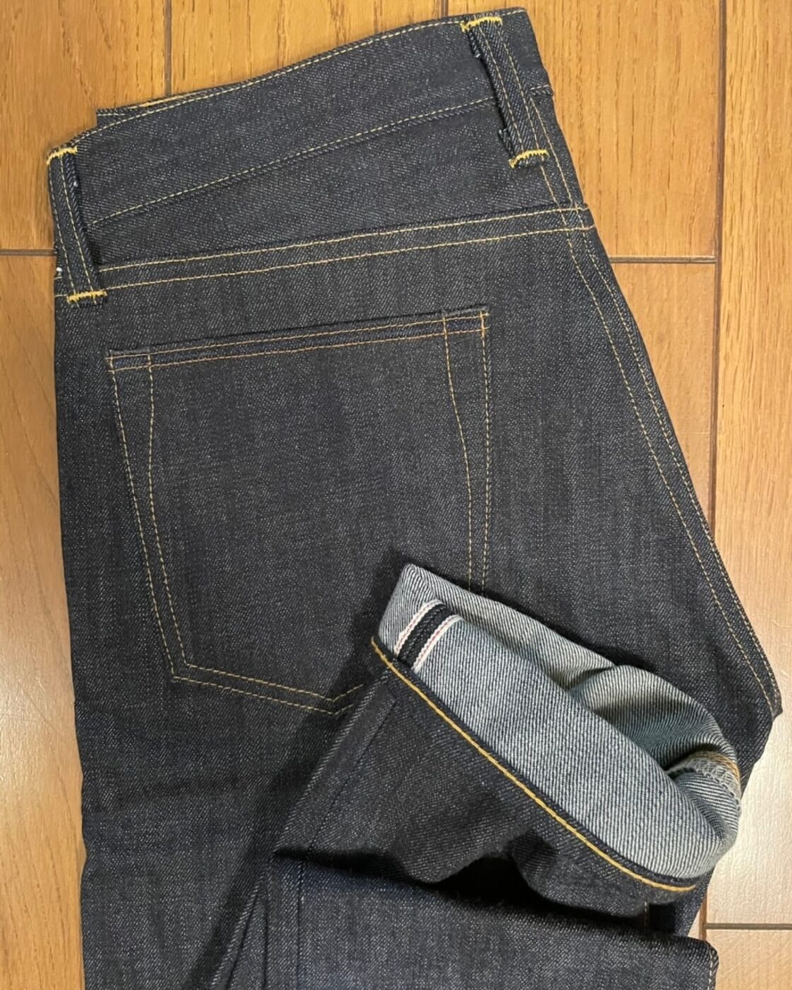 NOS(新古品) アメリカ製 RRL SLIM NARROW セルビッジ コーンデニム W31 