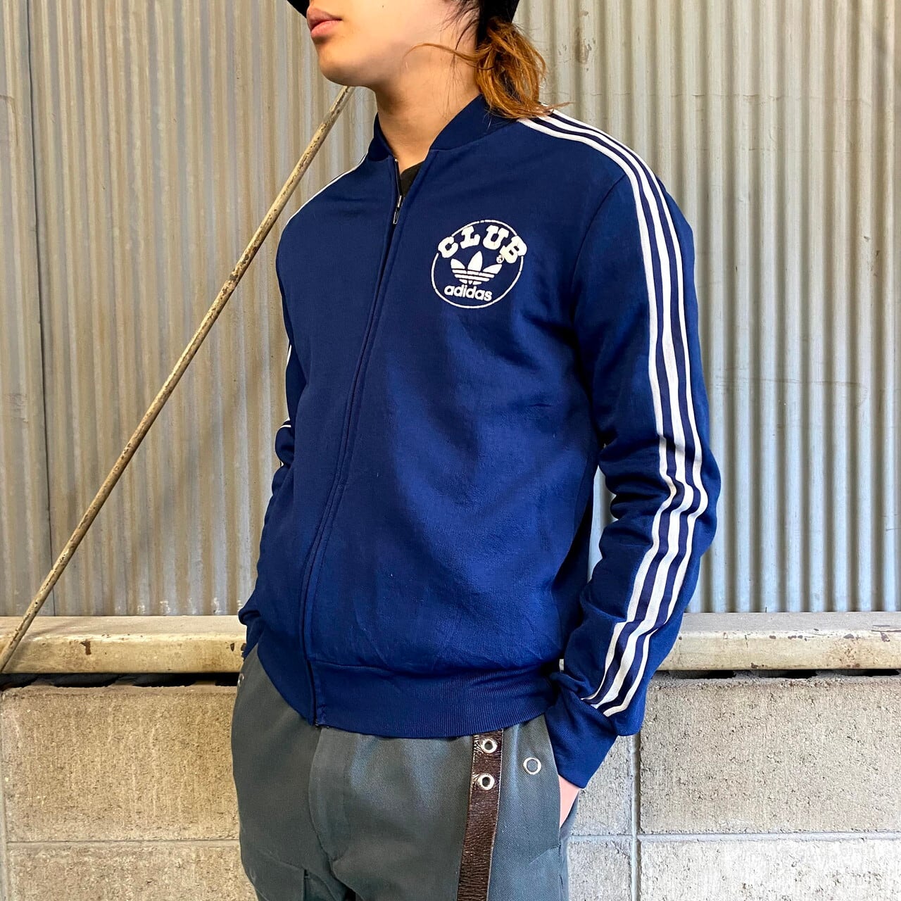 ヴィンテージ】美品 70〜80s club adidas トラックジャケット