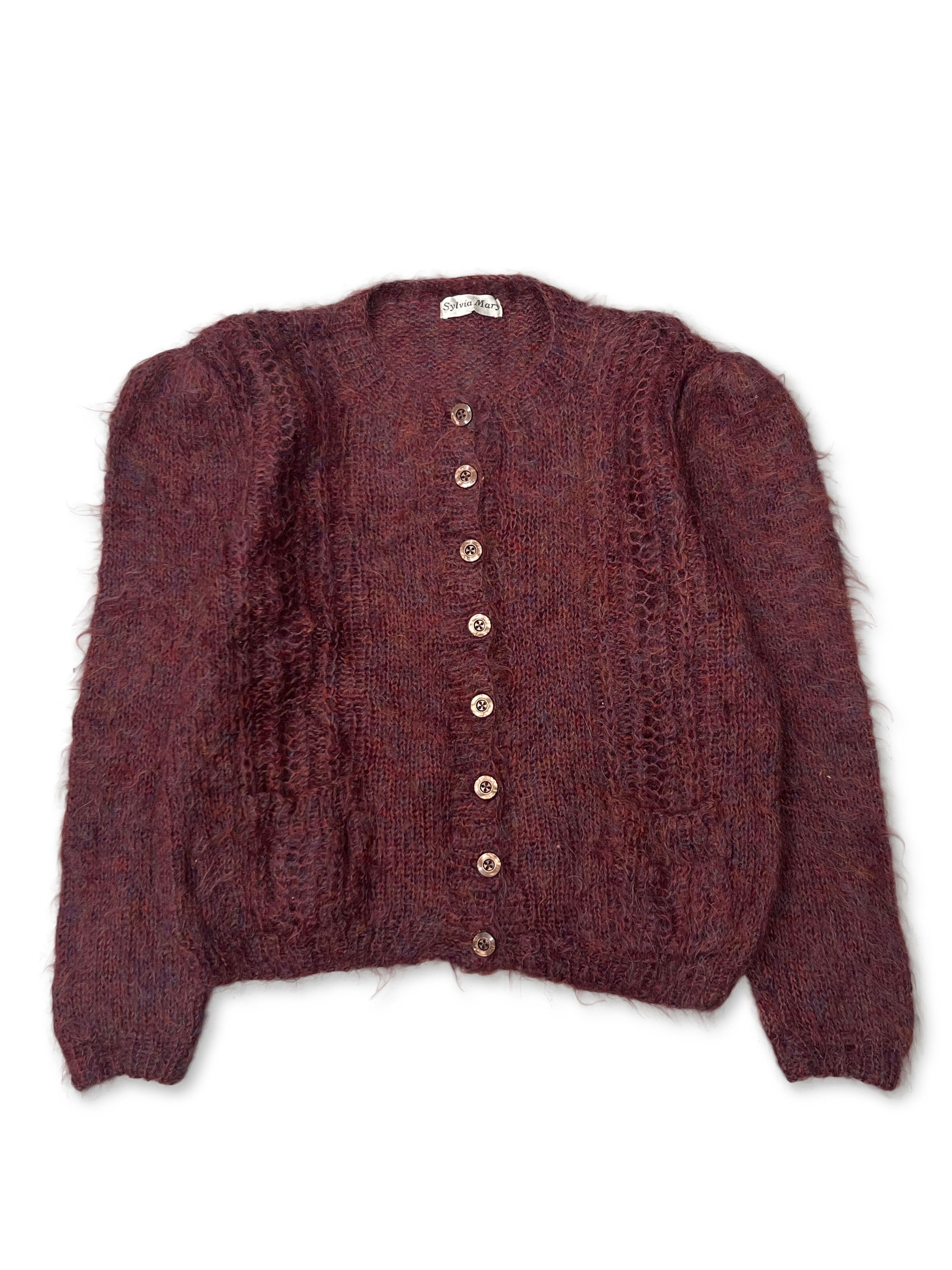 vintage mohair knit cardigan | Hélle ( ｴﾙ )