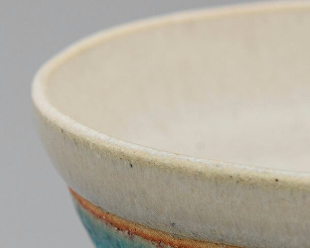 ご飯茶碗／トルコ青UTSUWA