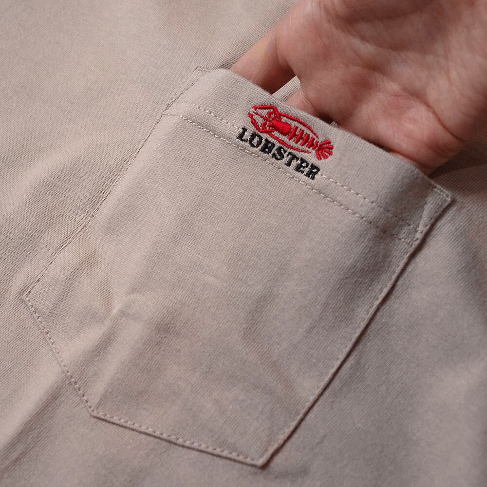 新色追加｜刺繍ポケットTシャツ | LOBSTER TOOLS
