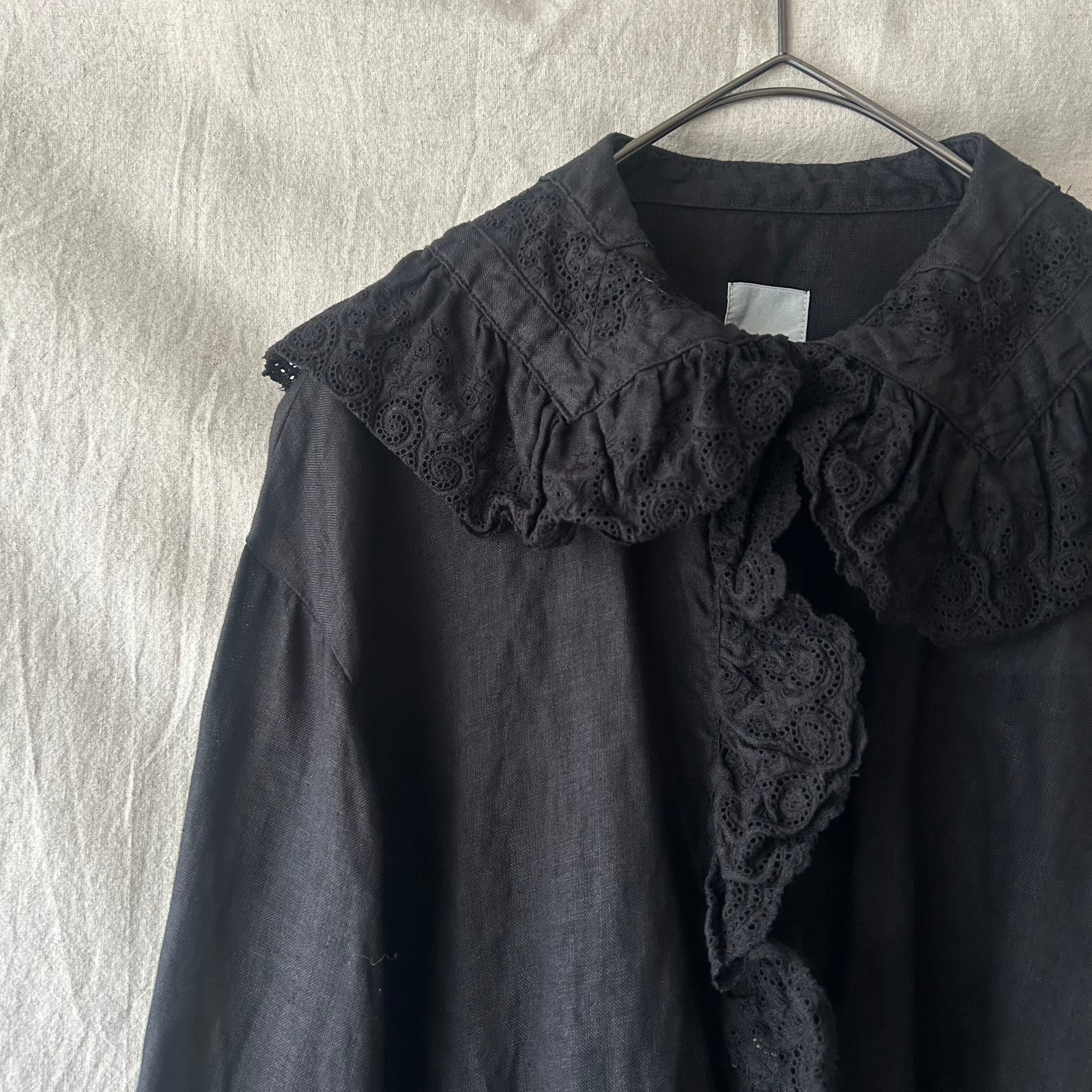 Gauze# ガーゼ ameri ANTIQUE FRILL BLOUSE | tous les jours