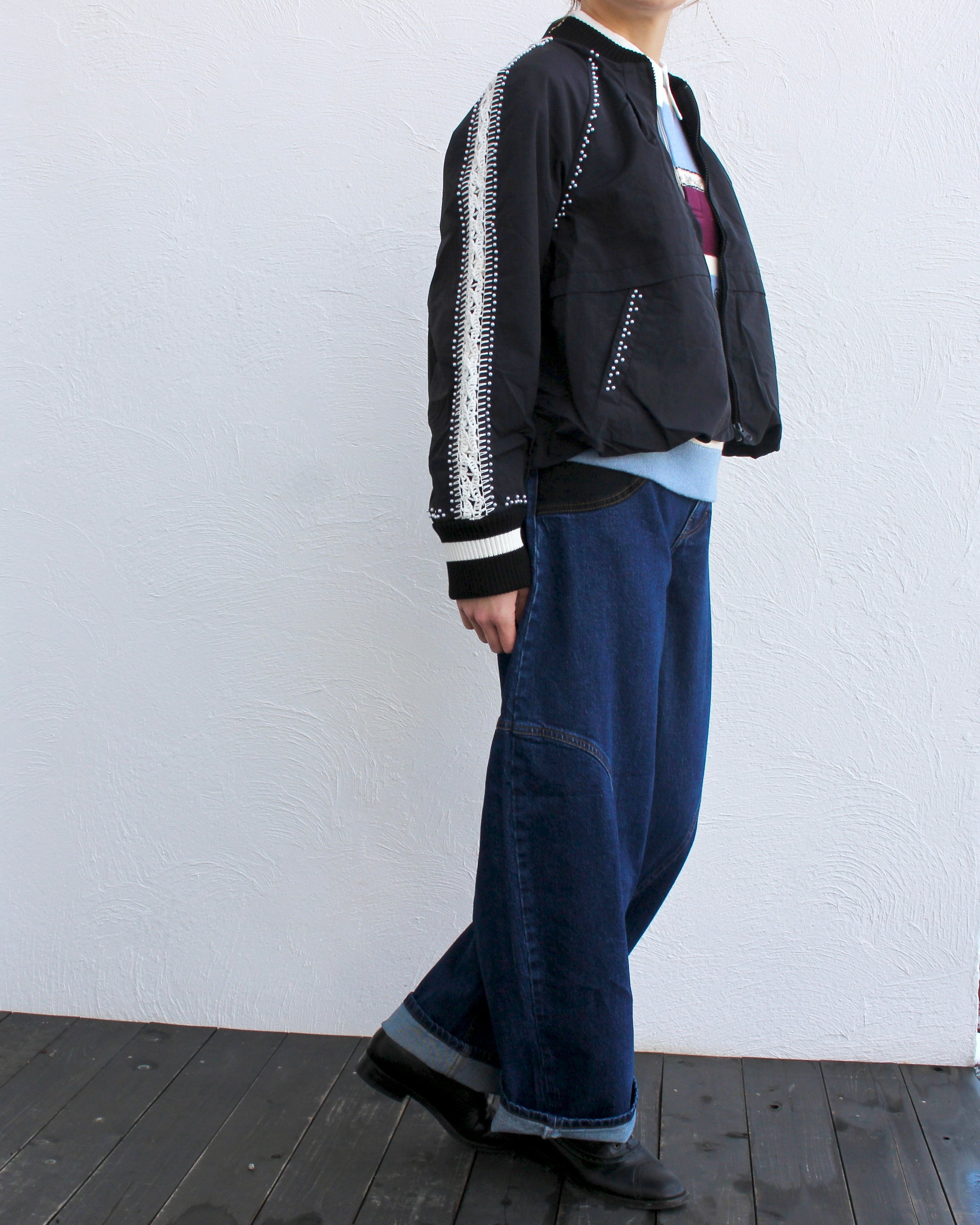 S出品seanewyork a jacket パールジャケット Sea New York/nylon Pearl jacket | Coffee Restaurant & Boutique mari