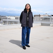 THEDAY(ザデイ)WIND ZONE FLEECE VEST、YASHIKI(ヤシキ)ニットスタイル