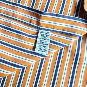 90's POLO RALPH LAUREN STRIPE COTTON SHIRT