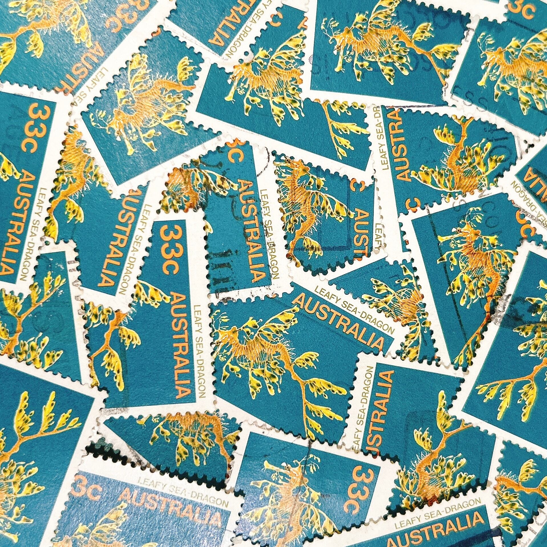 夏にオススメ♪魚や海の涼しげな切手 | 海外アンティーク屋さん
