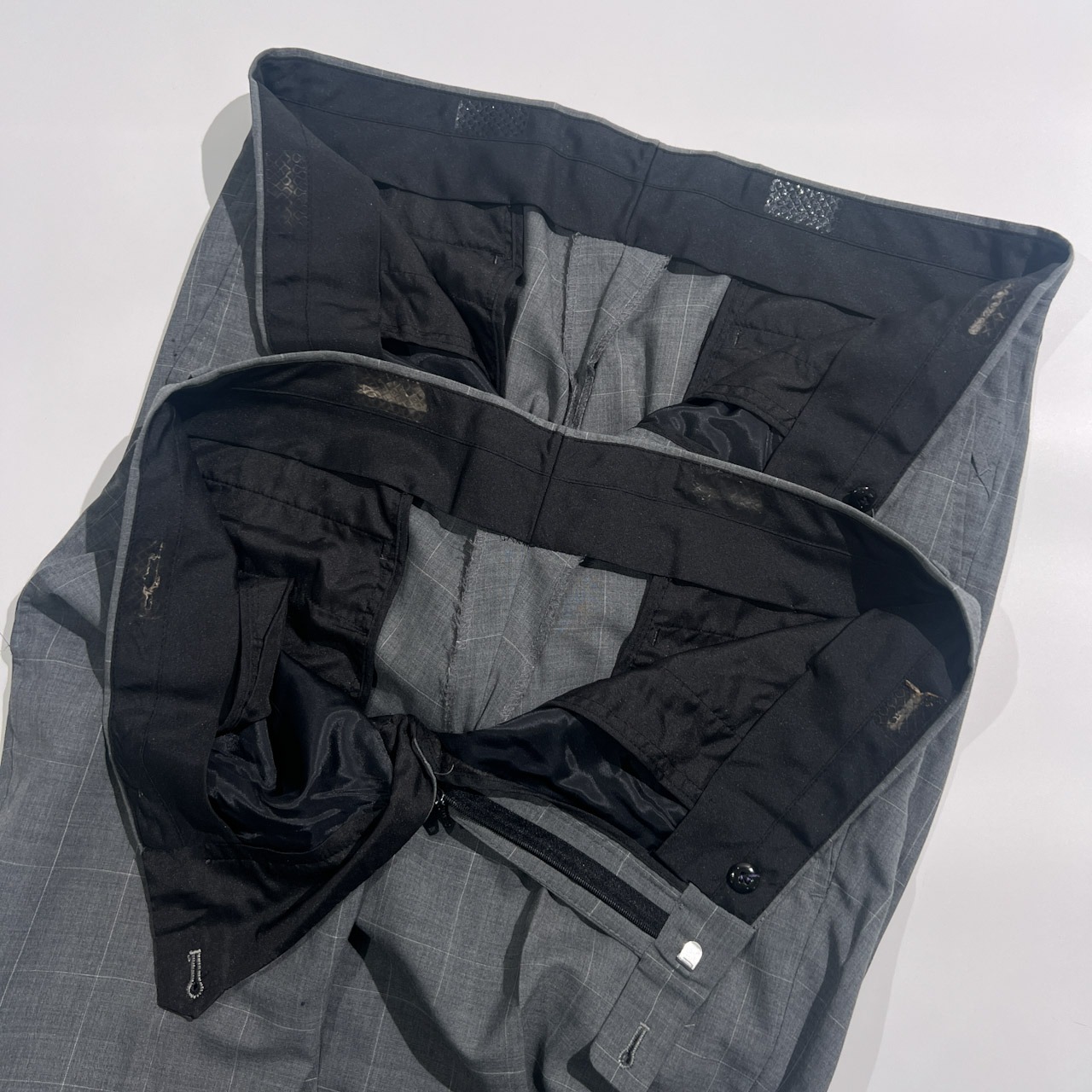 MALE & CO. メイルアンドコー COOL&LIGHT ウォッシャブル セットアップ スーツ 96-86-170/グレー/パンツ2本