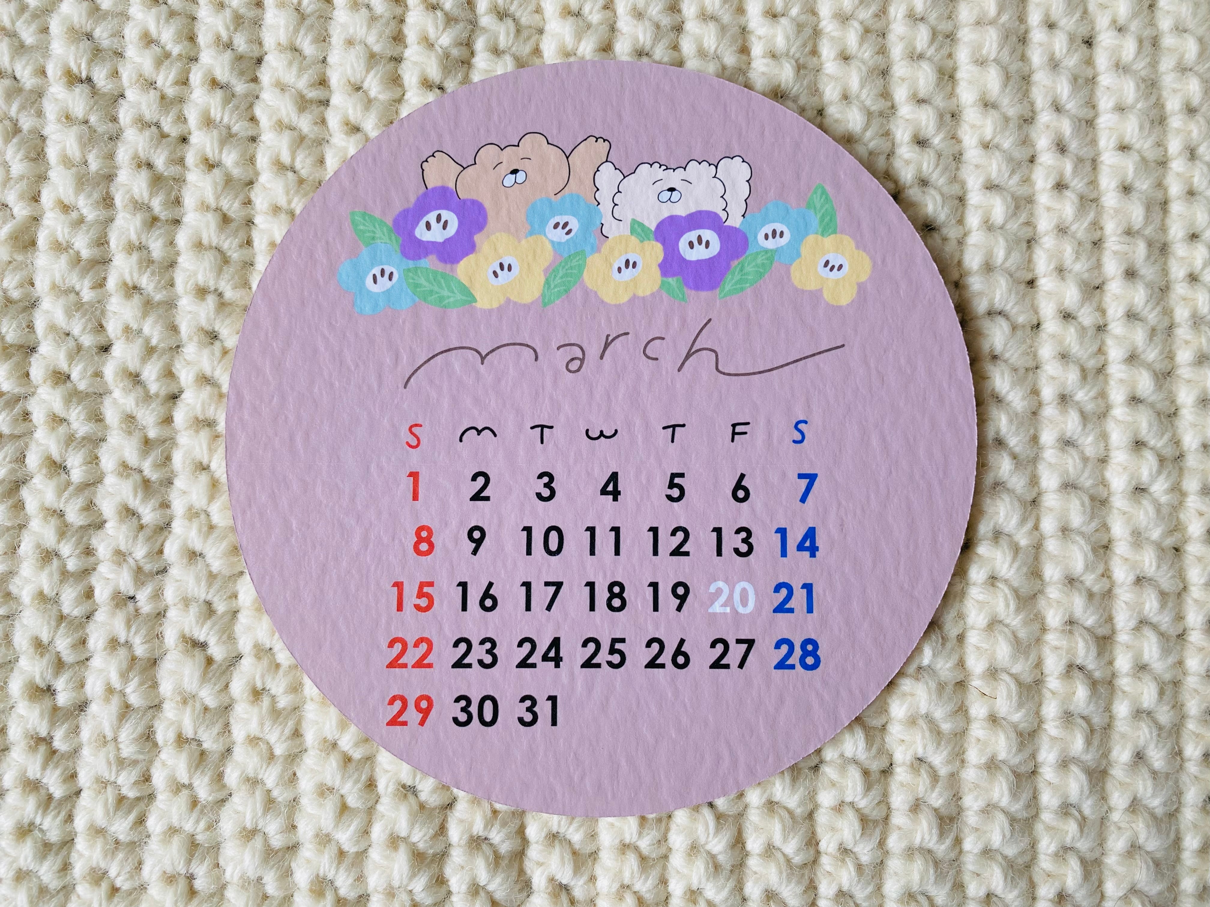 １２周年記念カレンダーセット